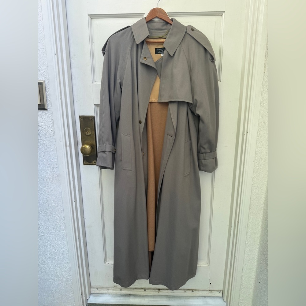 Larry Miller for Misty Harbor Trench Coat